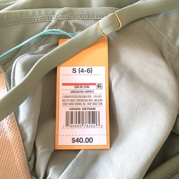 KONA SOL™ Sage Green V-Neck High Leg One Piece Swimsuit 🌴 NEW!!! - Picture 10 of 12